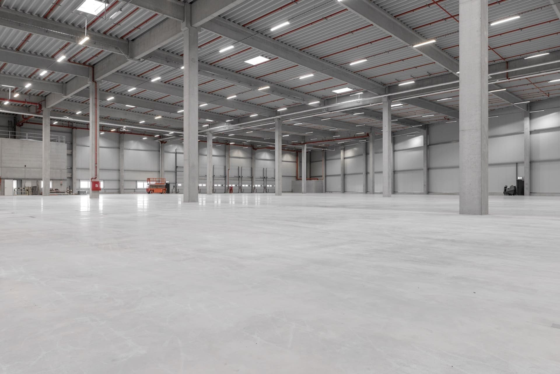 Innenansicht einer Halle im Business Park Osnabrück